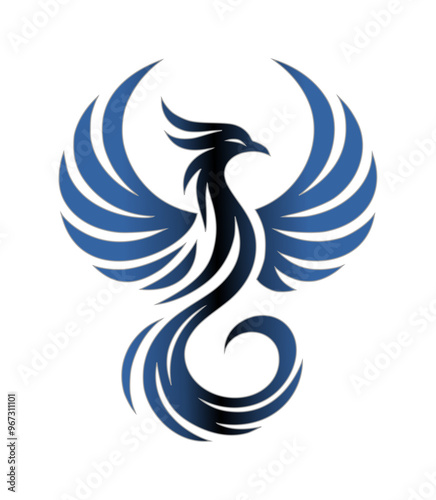 logo icon of phoenix bird (artwork 3)
