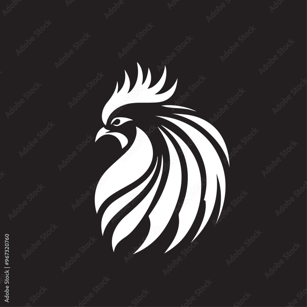 Rooster in cartoon, doodle style . Image for t-shirt, web, mobile apps and ui. Isolated 2d vector illustration in logo, icon, sketch style, Eps 10, black and white. AI Generative Rooster in cartoon, doodle style . Image for t-shirt, web, mobile apps and ui. Isolated 2d vector illustration in logo, icon, sketch style, Eps 10, black and white. AI Generative