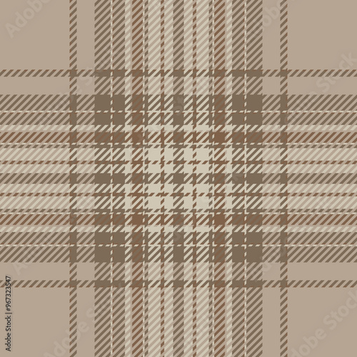 Plaid check pattern. Seamless fabric texture. Tartan textile print.