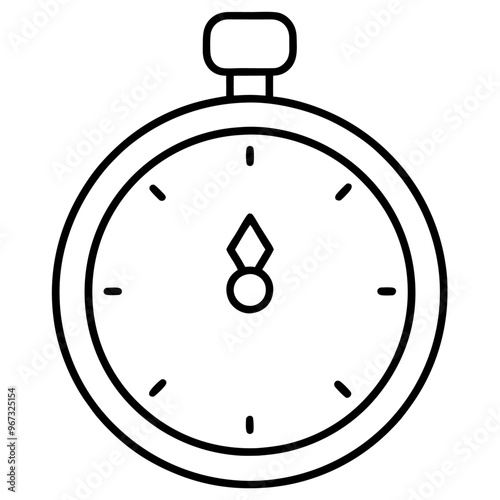 timer outline coloring book page line art illustration digital drawing photo