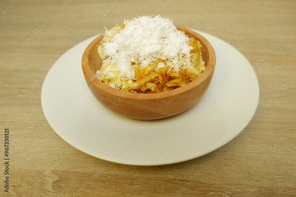 Sawot is a food made from cassava and comes from Indonesia
Sawot is a food made from cassava and comes from Indonesia