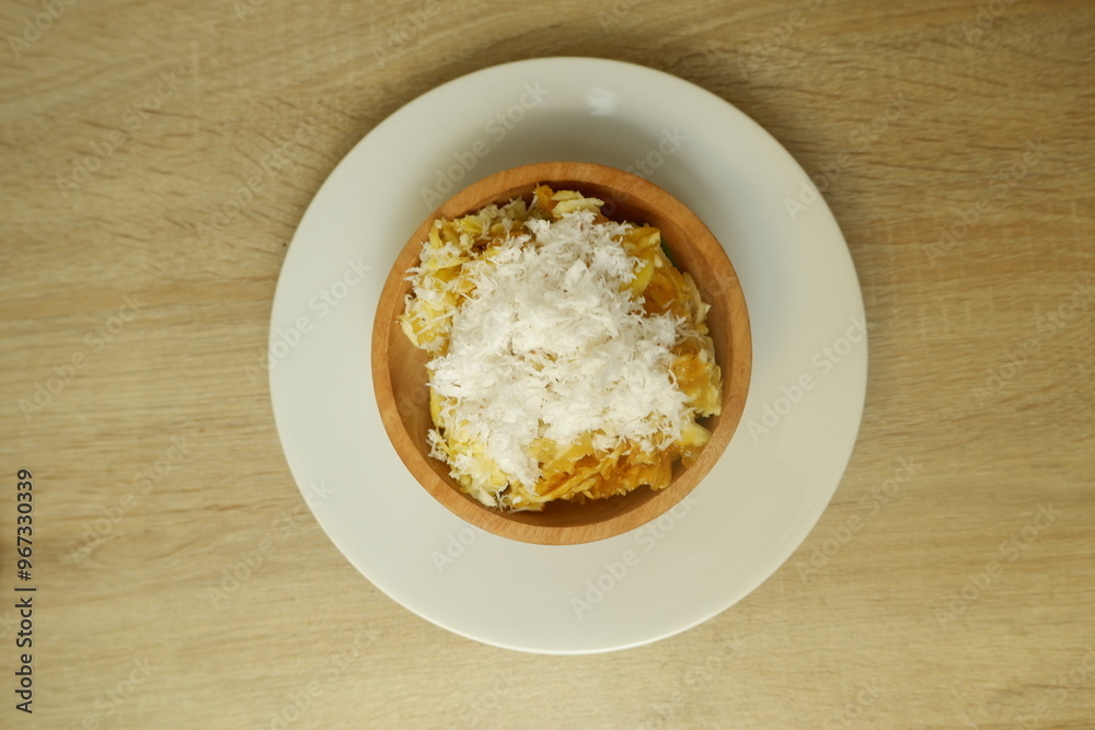 Sawot is a food made from cassava and comes from Indonesia