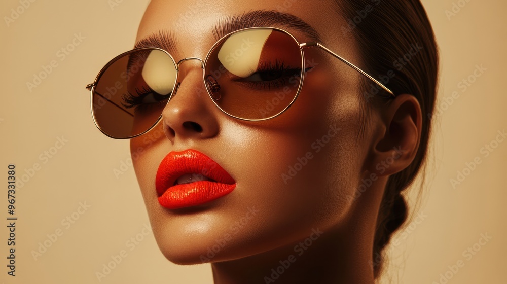 The Glamorous Sunglasses Portrait The Glamorous Sunglasses Portrait