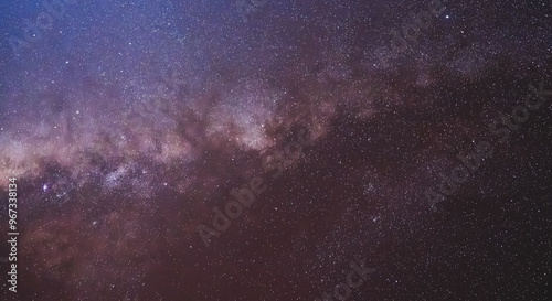 Fototapeta Naklejka Na Ścianę i Meble -  Space, stars and Milky Way. The galaxy in which our world is located, Milk way