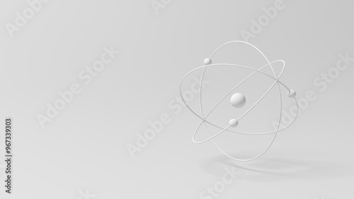 Quadro su tela Atom