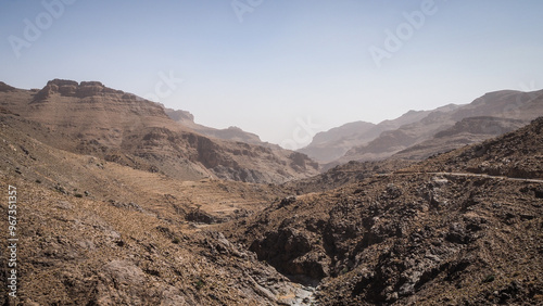 The landscape around Ait Mansour in Morocco photo