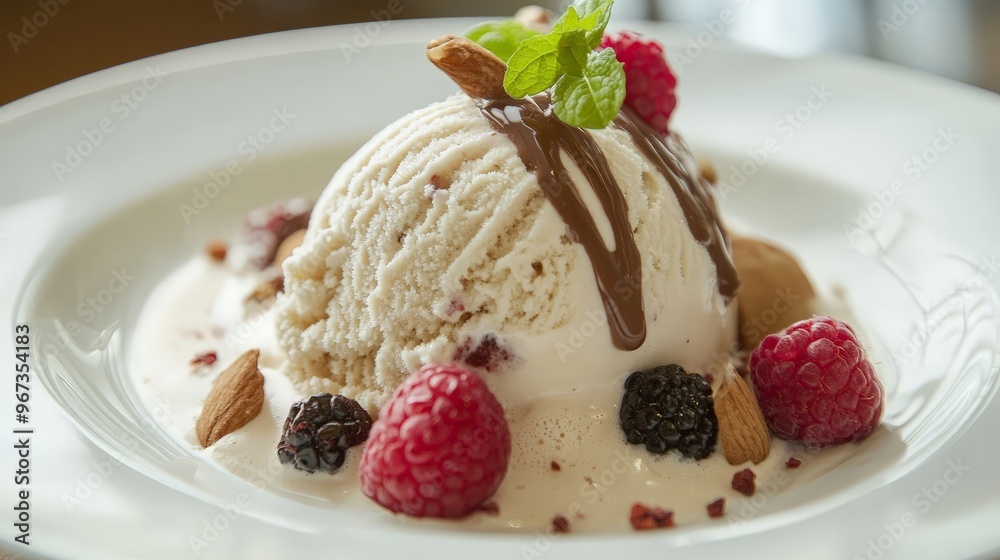 Imagine a gourmet ice cream tasting menu at a high-end restaurant. The menu features unique and sophisticated flavors Imagine a gourmet ice cream tasting menu at a high-end restaurant. The menu features unique and sophisticated flavors