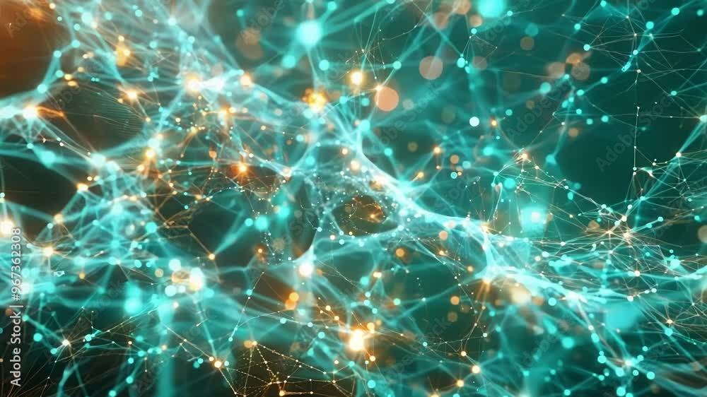Intricate network shimmering, representing the flow of data and energy in a complex system, perfect for illustrating technological or financial concepts Intricate network shimmering, representing the flow of data and energy in a complex system, perfect for illustrating technological or financial concepts