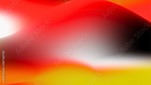 Abstract red and yellow gradient background with smooth color transitions, providing a bold and dynamic visual for creative designs.