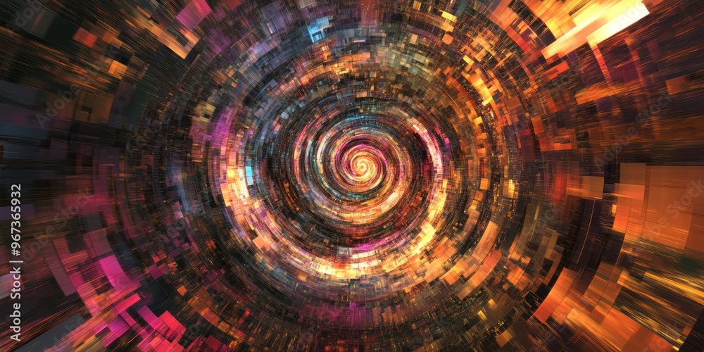 A psychedelic explosion of fractals and spirals with intricate rainbow patterns, symbolizing the infinite possibilities of love, diversity, and peace A psychedelic explosion of fractals and spirals with intricate rainbow patterns, symbolizing the infinite possibilities of love, diversity, and peace