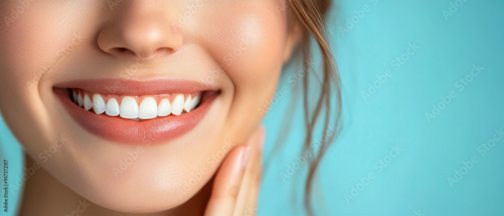 A bright smile showcases healthy teeth and joyful expression, highlighting importance of oral care and confidence. This image captures essence of happiness and well being A bright smile showcases healthy teeth and joyful expression, highlighting importance of oral care and confidence. This image captures essence of happiness and well being