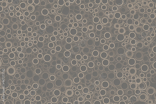 retro background with circles