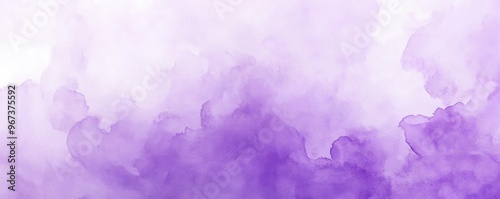 Soft purple watercolor background with fluid shapes and harmonious tones, perfect for creative projects and artistic designs.