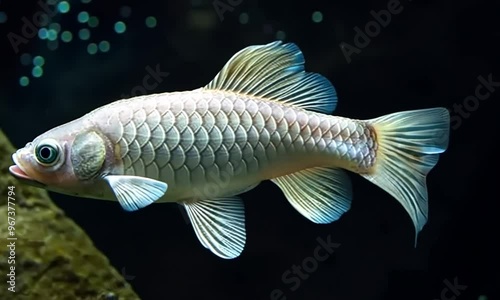 White Fish in Aquarium