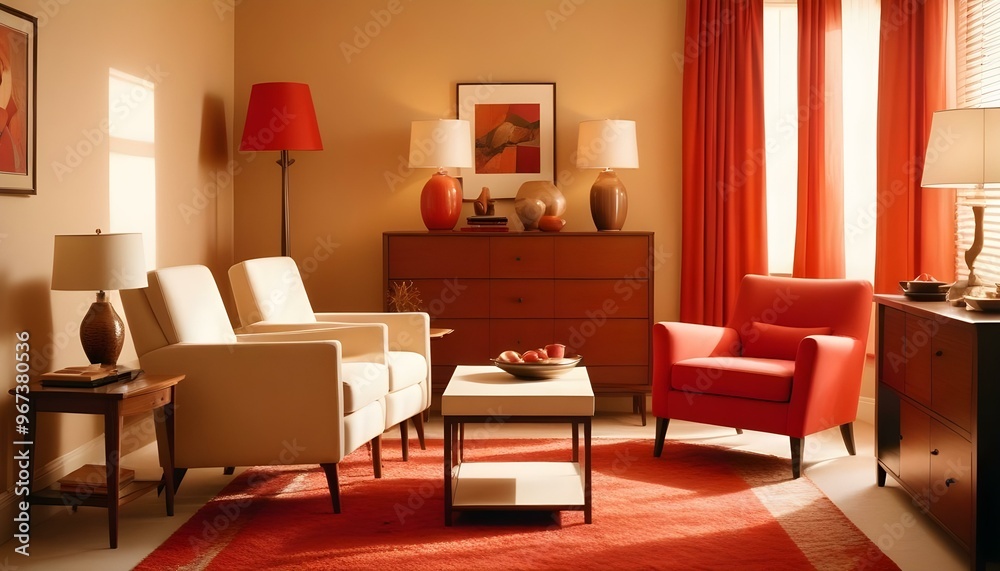 Interior living room with white sofa . 3D rendering. Interior living room with white sofa . 3D rendering.