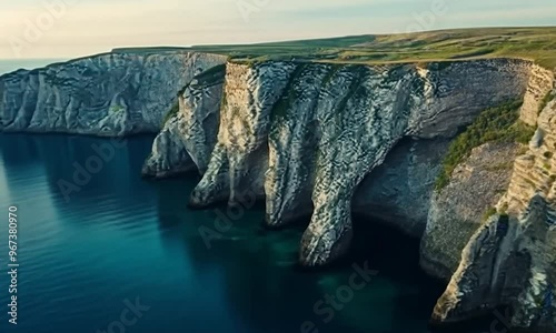 Majestic Cliffs by the Sea