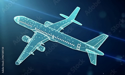 Airplane Digital Art