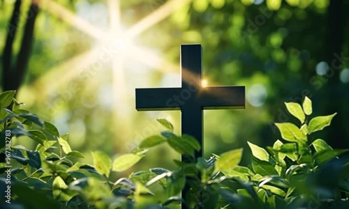 Cross in the Sunlight