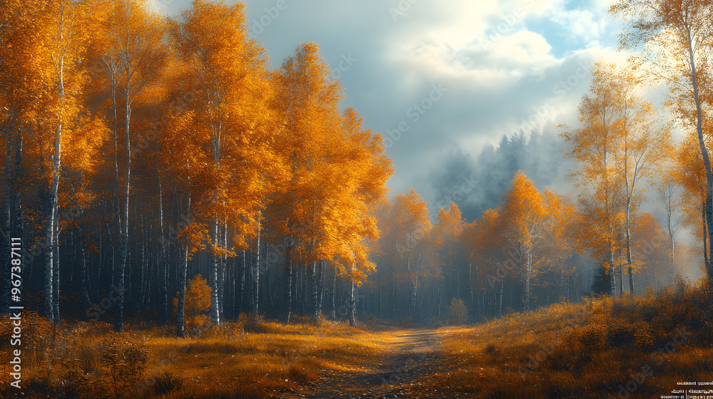 Beautiful autumn landscape Beautiful autumn landscape