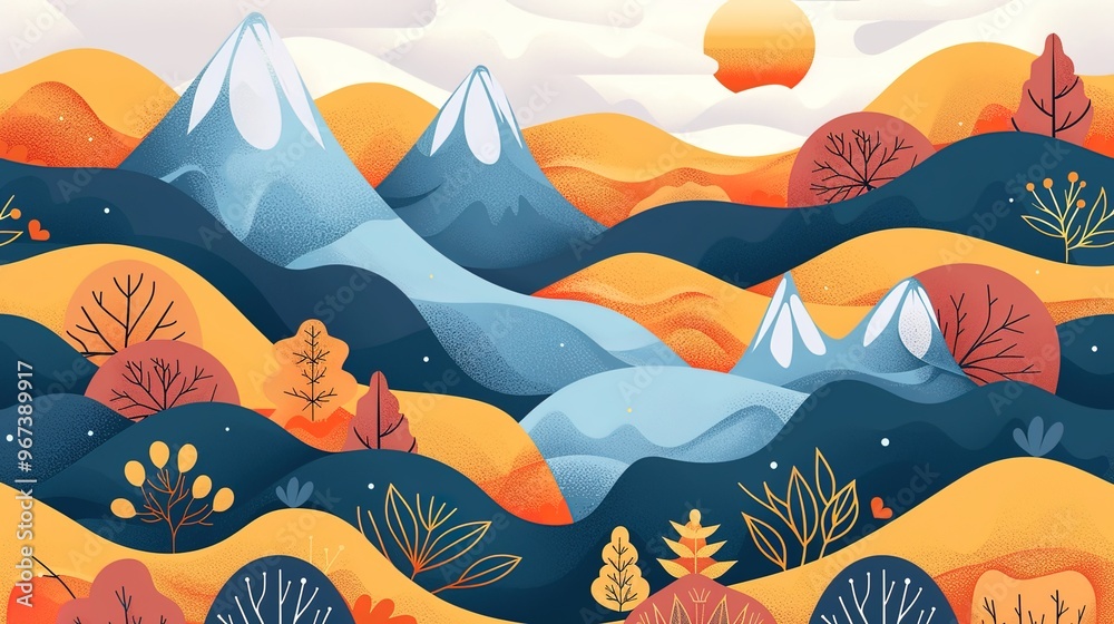 mountain pattern seamless wallpaper mountain pattern seamless wallpaper
