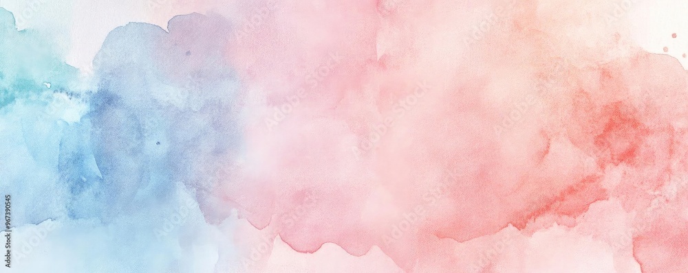 Soft watercolor texture blending shades of blue and pink, perfect for backgrounds, designs, and artistic projects. Soft watercolor texture blending shades of blue and pink, perfect for backgrounds, designs, and artistic projects.