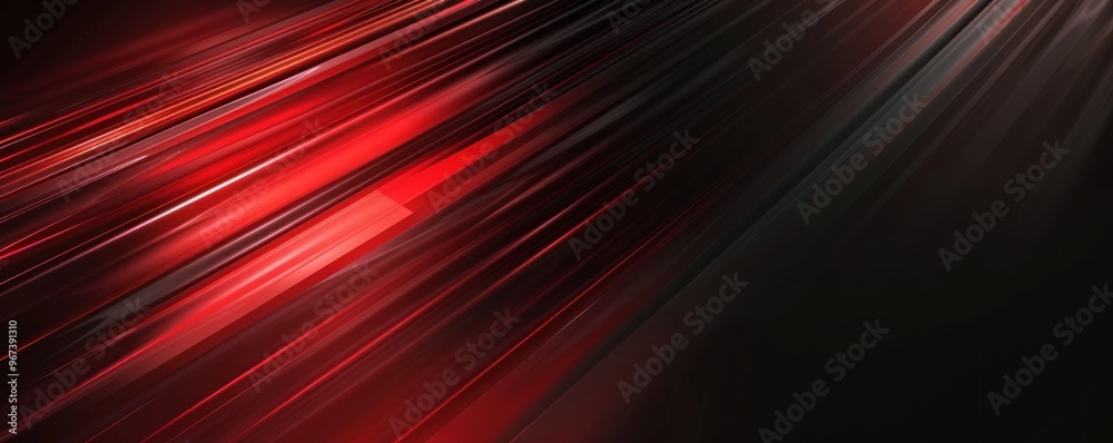 Fototapeta premium abstract red and black are light pattern with the gradient