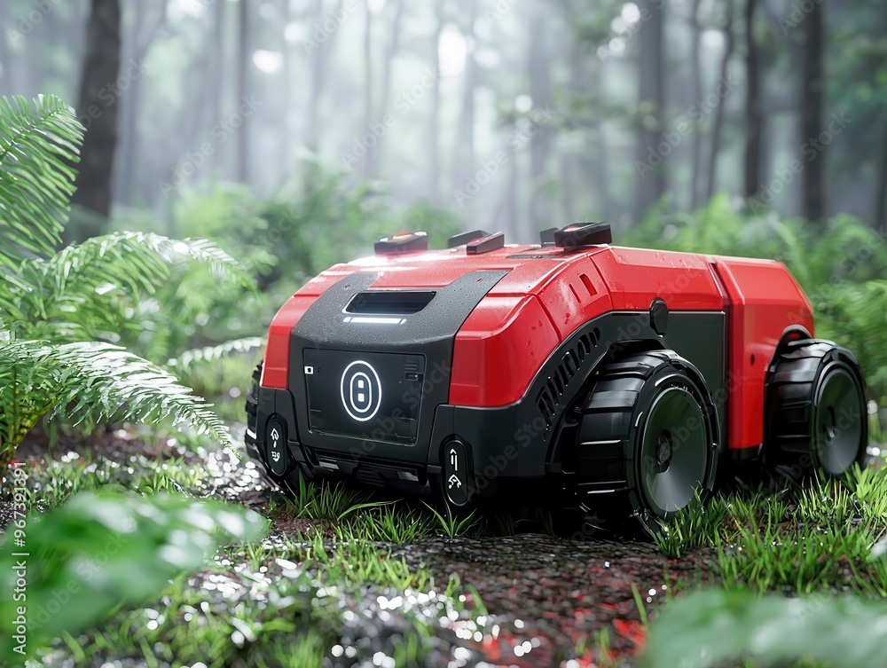 Robotic forest fire fighting squad Robotic forest fire fighting squad