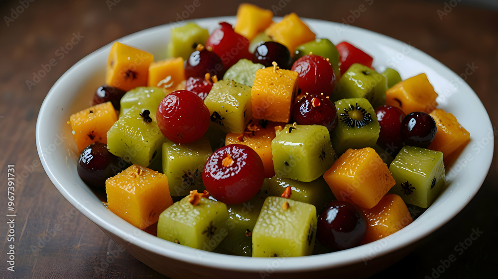 Multiple fruits in a plate