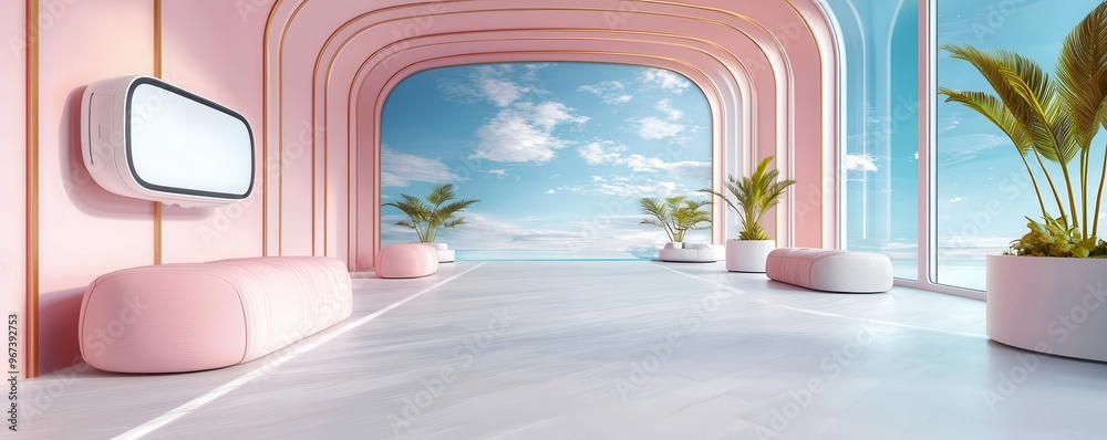 Fototapeta premium Virtual reality addiction support group