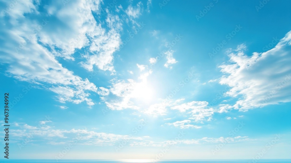 Blue sky cloud gradient light white background. Beauty dummer clear cloudy in sunshine calm bright winter air bacground. environment day horizon skyline view spring Blue sky cloud gradient light white background. Beauty dummer clear cloudy in sunshine calm bright winter air bacground. environment day horizon skyline view spring