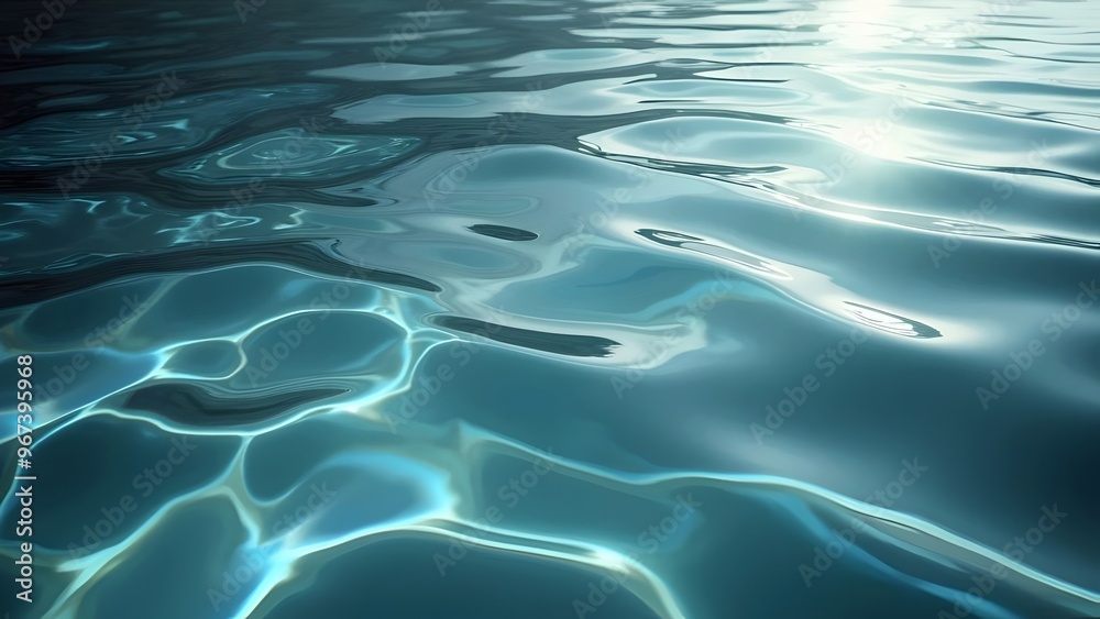 Close-up of Blue Ocean Waves Close-up of Blue Ocean Waves