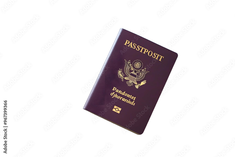 passport on transparent background passport on transparent background