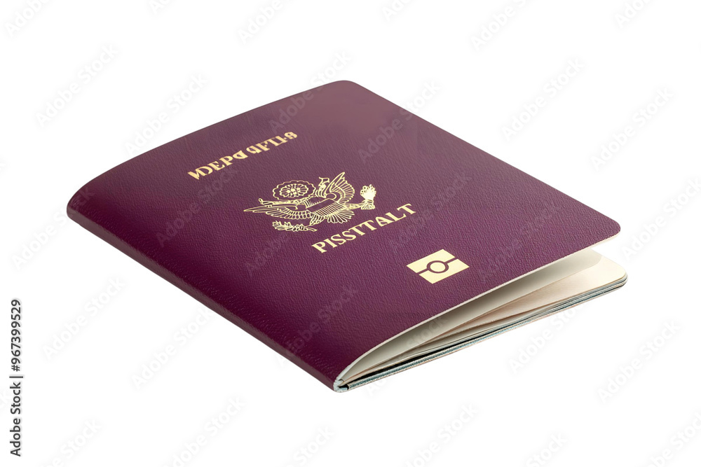 passport on transparent background passport on transparent background