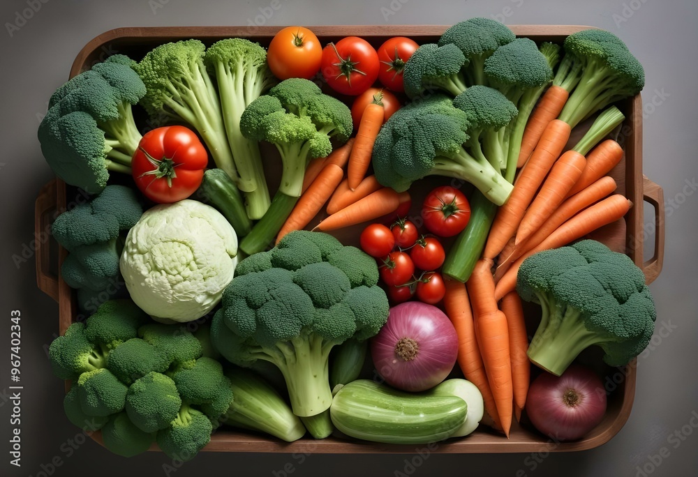 Fresh vegetables and fruits healthy eating organic retail supermarket generated by artificial intelligence Fresh vegetables and fruits healthy eating organic retail supermarket generated by artificial intelligence