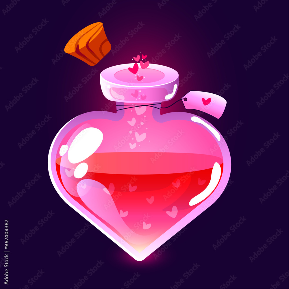 Obraz premium Love potion vector