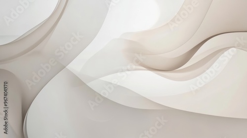 Abstract Beige Waves