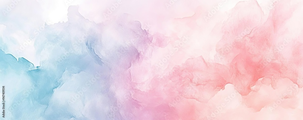 Obraz premium A soft, dreamy abstract background featuring delicate pastel colors swirling elegantly, perfect for creative projects and designs.