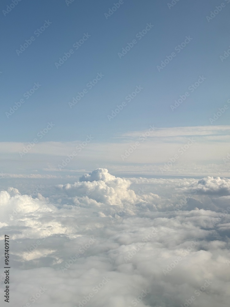 Fototapeta premium über den wolken