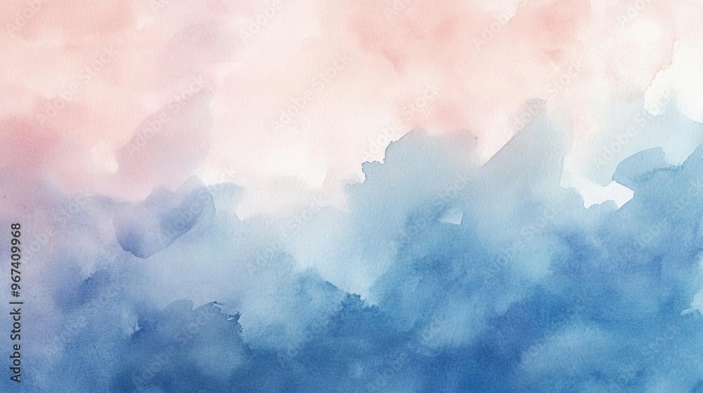 A soothing watercolor background featuring soft pink and blue hues, perfect for creative projects and artistic expressions. A soothing watercolor background featuring soft pink and blue hues, perfect for creative projects and artistic expressions.