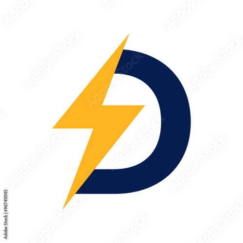 Free Download Modern Alphabet Electric Logo Design for Branding and Digital Use - GFXLoad