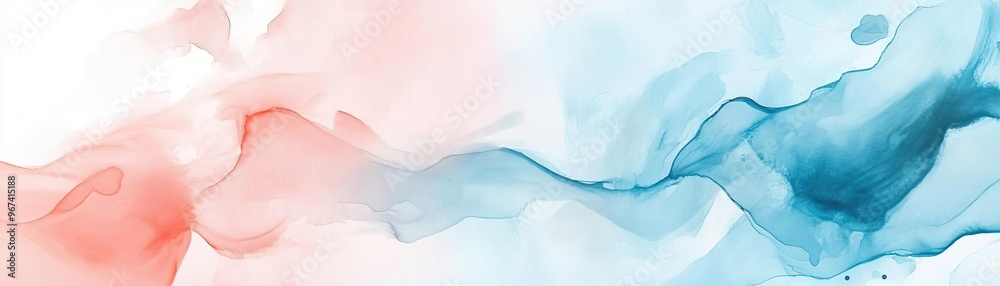 Obraz premium Beautiful abstract design featuring soft pastel colors, blending seamlessly to create a calming and artistic background.