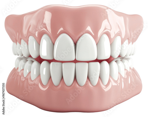 PNG White teeth illustration prosthetics realistic.