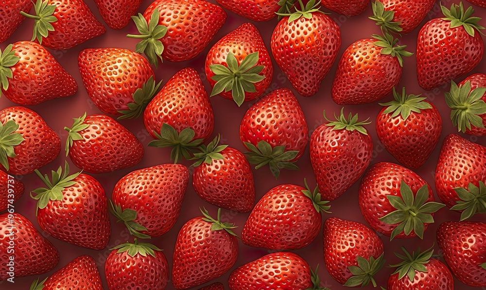Fresh strawberries close-up on a background in high resolution quality ideal for advertising, packaging design and commercial use Fresh strawberries close-up on a background in high resolution quality ideal for advertising, packaging design and commercial use