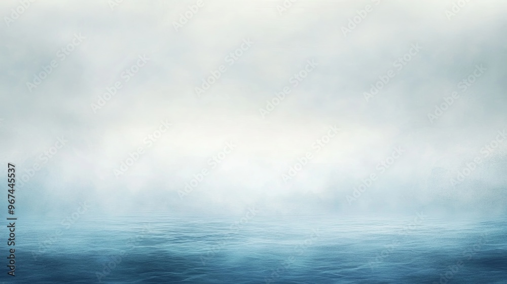 Misty Morning Blue Misty Morning Blue