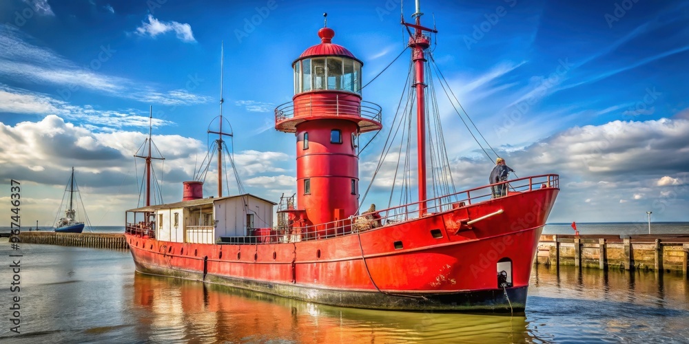 Fototapeta premium Spurn Lightship