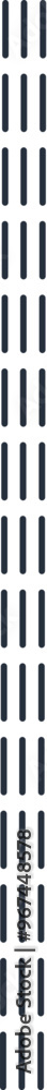 Vertical seamless stitch. Black embroidery zigzag, line and fringe border stitch pattern for textile design, sewing element. Vector isolated icon. Sewing machine endless seam, stitching dividers Vertical seamless stitch. Black embroidery zigzag, line and fringe border stitch pattern for textile design, sewing element. Vector isolated icon. Sewing machine endless seam, stitching dividers