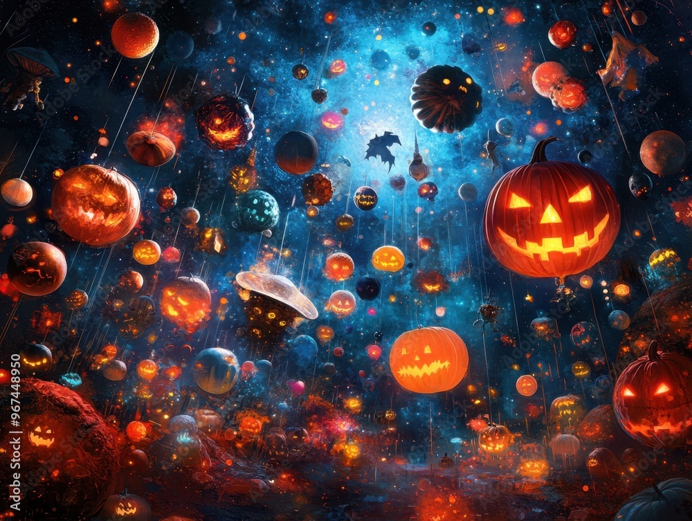 Halloween Haunts in an Alien Realm: Spooky Extraterrestrials, Eerie Spaceships, and Ghostly Cosmic Delights Halloween Haunts in an Alien Realm: Spooky Extraterrestrials, Eerie Spaceships, and Ghostly Cosmic Delights