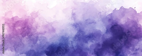 A beautiful abstract watercolor background featuring soft shades of purple and pink, perfect for creative projects and designs.