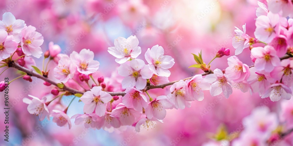 Delicate pink cherry blossoms in full bloom during the springtime , cherry blossoms, pink, delicate, flowers, spring, blooming, petals Delicate pink cherry blossoms in full bloom during the springtime , cherry blossoms, pink, delicate, flowers, spring, blooming, petals