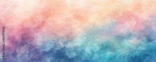 A soft, dreamy gradient featuring pastel colors blending seamlessly, perfect for backgrounds or artistic projects.